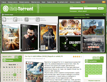 Tablet Screenshot of gig-torrent.ru